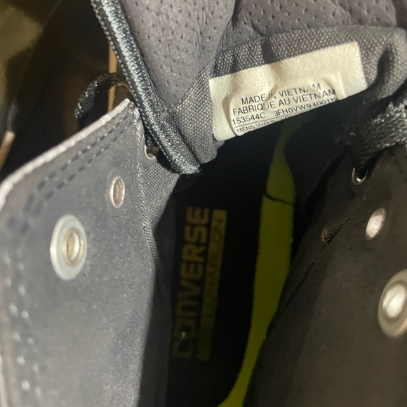 Converse Distressed Gray High-Tops - Picture 8 of 8